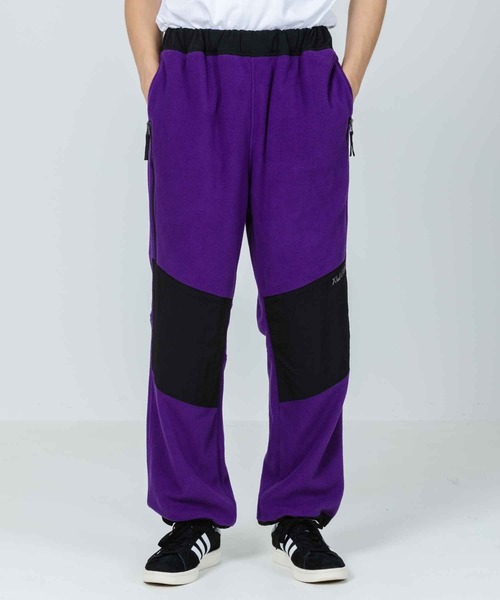 XLARGE（エクストララージ）の「PANELED FLEECE PANTS（その他パンツ・メンズ・ブラック/パープル/ブラウン/グリーン・S/M/L/XL）」の18枚目の写真