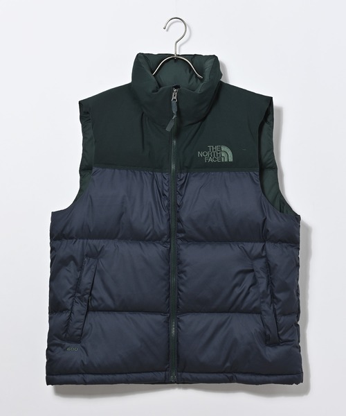 THE NORTH FACE（ザノースフェイス）の「THE NORTH FACE (ザ・ノースフェイス) M ECO NUPTSE ヌプシ ダウンベスト（ダウンベスト・メンズ・ネイビー/ゴールド/ブルー・M）」の2枚目の写真