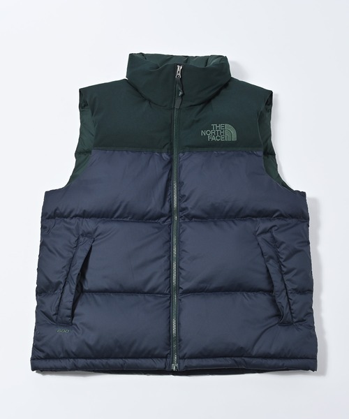 THE NORTH FACE（ザノースフェイス）の「THE NORTH FACE (ザ・ノースフェイス) M ECO NUPTSE ヌプシ ダウンベスト（ダウンベスト・メンズ・ネイビー/ゴールド/ブルー・M）」の11枚目の写真
