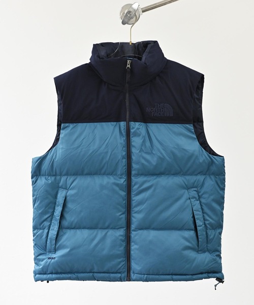 THE NORTH FACE（ザノースフェイス）の「THE NORTH FACE (ザ・ノースフェイス) M ECO NUPTSE ヌプシ ダウンベスト（ダウンベスト・メンズ・ネイビー/ゴールド/ブルー・M）」の14枚目の写真