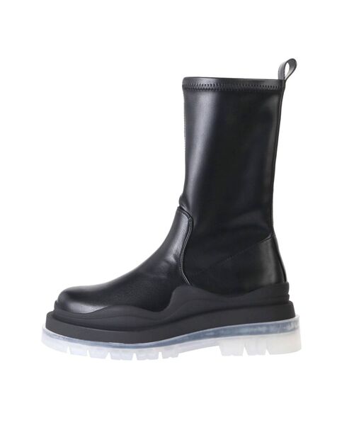 EMODA（エモダ）の「タンクソールボリュームブーツ（ブーツ・レディース・ブラック/アイボリー・SMALL/MEDIUM/LARGE）」の17枚目の写真