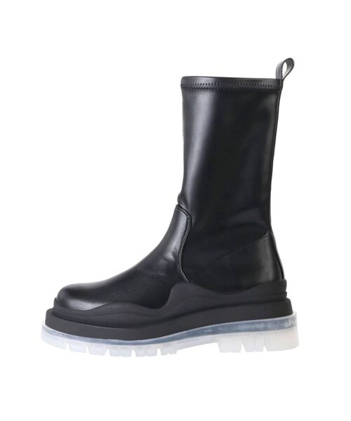 EMODA（エモダ）の「タンクソールボリュームブーツ（ブーツ・レディース・ブラック/アイボリー・SMALL/MEDIUM/LARGE）」の16枚目の写真