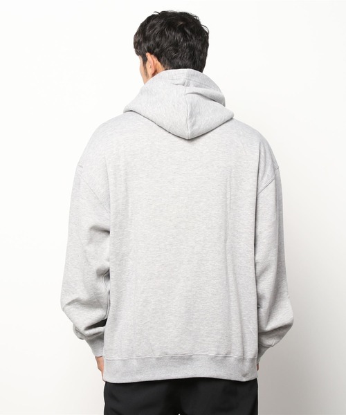 ZIP FIVE(ジップファイブ)の「【ZIP FIVE】【肉厚】 ビッグシルエットカレッジパーカー(パーカー・レディース・チャコール/グレー系/ダークグリーン/ネイビー/ホワイト系/アイボリー系/ホワイト/ブラック×グレー/ブラック/ダークグリーン系/オートミール/ネイビー系/ネイビー系1/カーキ/アイボリー/ブラック系/グレー・LARGE/X-LARGE/MEDIUM)」の18枚目の写真