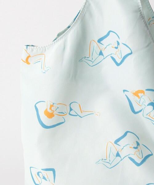 6（ロク）の「＜YUKO SAEKI × 6(ROKU)＞ECO BAG/エコバッグ（エコバッグ/サブバッグ・レディース・ホワイト・FREE）」の6枚目の写真