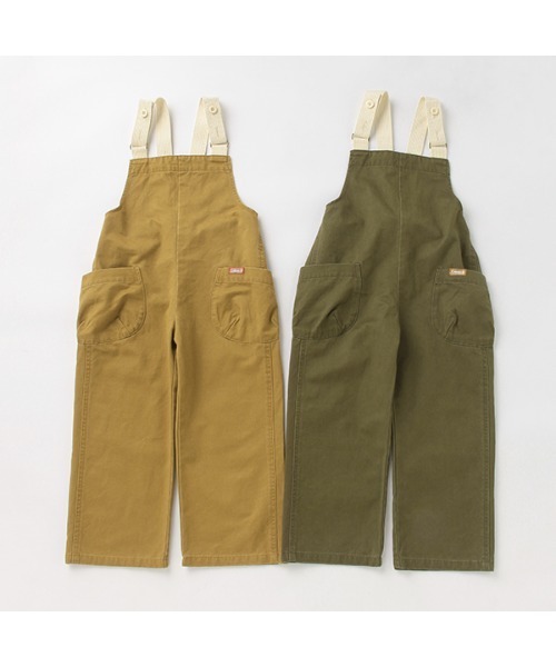 b・ROOM（ビールーム）の「【Coleman】オーバーオール（サロペット/オーバーオール・キッズ・キャメル/カーキ・130cm/110cm/120cm/100cm）」の9枚目の写真