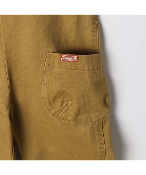 b・ROOM（ビールーム）の「【Coleman】オーバーオール（サロペット/オーバーオール・キッズ・キャメル/カーキ・130cm/110cm/120cm/100cm）」の8枚目の写真