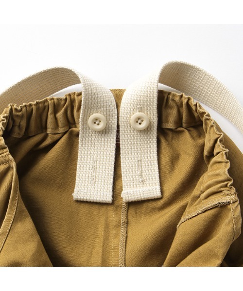 b・ROOM（ビールーム）の「【Coleman】オーバーオール（サロペット/オーバーオール・キッズ・キャメル/カーキ・130cm/110cm/120cm/100cm）」の4枚目の写真