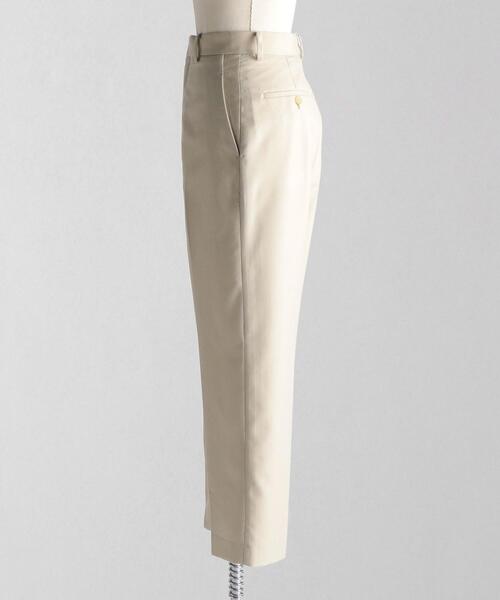 LOEFF(ロエフ)の「<LOEFF(ロエフ)>W サキソニー テーパードパンツ◆(スラックス・レディース・オフホワイト/ネイビー・2/1/0)」の12枚目の写真