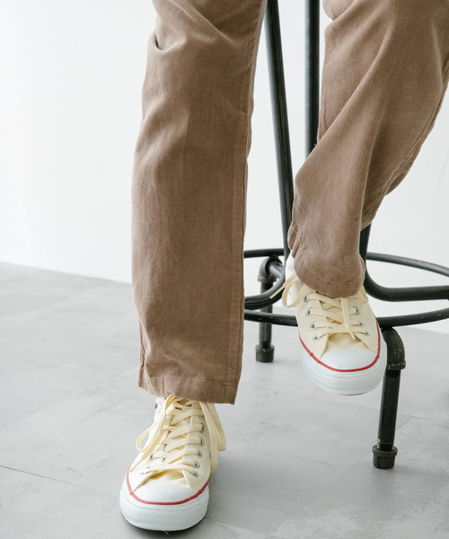 ITEMS URBANRESEARCH(アイテムズ アーバンリサーチ)の「コーデュロイ シェフカーゴパンツ(カーゴパンツ・メンズ・ベージュ/チャコールグレー/ブラック/オリーブ・MEDIUM/LARGE)」の9枚目の写真