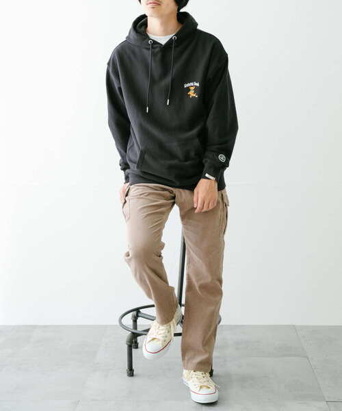 ITEMS URBANRESEARCH(アイテムズ アーバンリサーチ)の「コーデュロイ シェフカーゴパンツ(カーゴパンツ・メンズ・ベージュ/チャコールグレー/ブラック/オリーブ・MEDIUM/LARGE)」の20枚目の写真