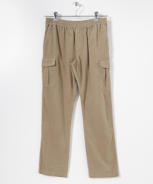 ITEMS URBANRESEARCH(アイテムズ アーバンリサーチ)の「コーデュロイ シェフカーゴパンツ(カーゴパンツ・メンズ・ベージュ/チャコールグレー/ブラック/オリーブ・MEDIUM/LARGE)」の8枚目の写真