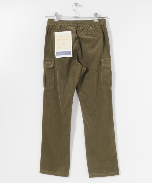 ITEMS URBANRESEARCH(アイテムズ アーバンリサーチ)の「コーデュロイ シェフカーゴパンツ(カーゴパンツ・メンズ・ベージュ/チャコールグレー/ブラック/オリーブ・MEDIUM/LARGE)」の22枚目の写真
