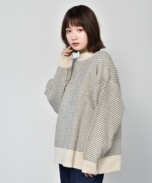 RETRO GIRL | 柄アソート2WAYニット(ニット/セーター)