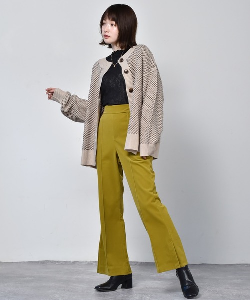 RETRO GIRL(レトロガール)の「柄アソート2WAYニット(ニット/セーター・レディース・ブラック/グリーン/ベージュ/オフホワイト/ブラウン系その他・FREE)」の17枚目の写真