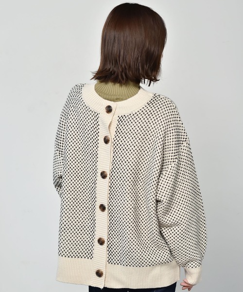 RETRO GIRL(レトロガール)の「柄アソート2WAYニット(ニット/セーター・レディース・ブラック/グリーン/ベージュ/オフホワイト/ブラウン系その他・FREE)」の12枚目の写真