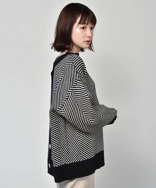 RETRO GIRL(レトロガール)の「柄アソート2WAYニット(ニット/セーター・レディース・ブラック/グリーン/ベージュ/オフホワイト/ブラウン系その他・FREE)」の18枚目の写真