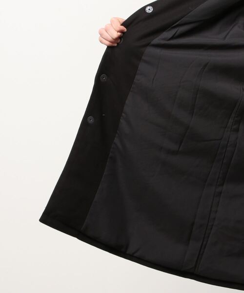 B'2nd（ビーセカンド）の「C DIEM/カルペディエム/QUILTING MOUNTIAN PARKA　マウンテンパーカー(MSO-21017)（ステンカラーコート・メンズ・ブラック・SMALL/MEDIUM/LARGE）」の4枚目の写真