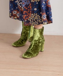 WANDERUNG | 【URBS別注】WANDERUNG　ex velour short boots(ブーツ)