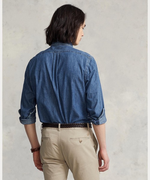 クラシック フィット デニム シャツ（シャツ/ブラウス）｜POLO RALPH