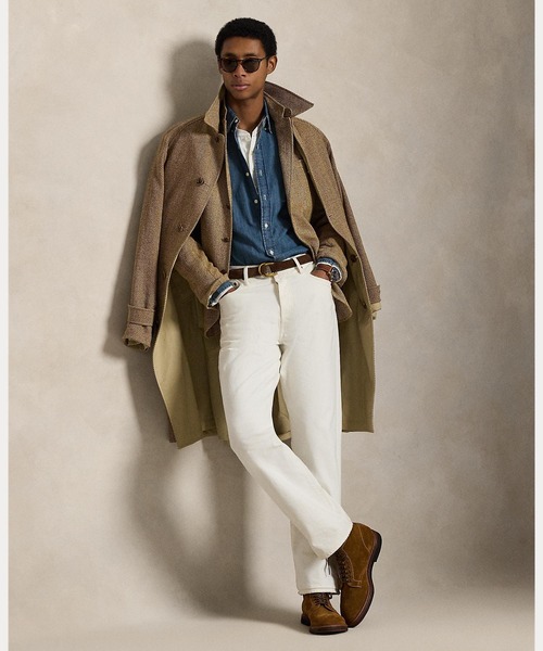 POLO RALPH LAUREN(ポロ ラルフ ローレン)の「クラシック フィット デニム シャツ(シャツ/ブラウス・メンズ・ネイビー系1・M/XXL/S/XL/XS/L)」の3枚目の写真