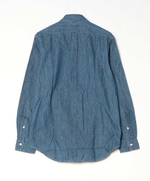 POLO RALPH LAUREN(ポロ ラルフ ローレン)の「クラシック フィット デニム シャツ(シャツ/ブラウス・メンズ・ネイビー系1・M/XXL/S/XL/XS/L)」の9枚目の写真