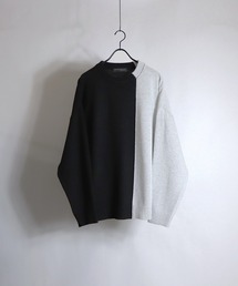 Confirm | Confirm / コンファーム 切替ルーズクルーニット(ニット/セーター)