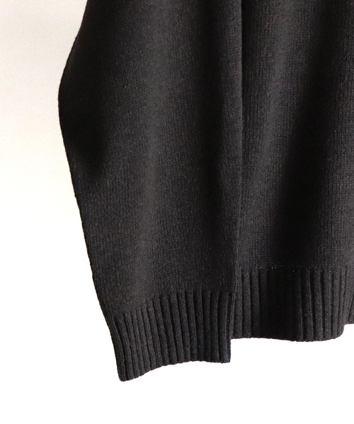 Confirm（コンファーム）の「Confirm / コンファーム 切替ルーズクルーニット（ニット/セーター・メンズ・チャコールグレー/モカ/ナチュラル・M/L）」の8枚目の写真
