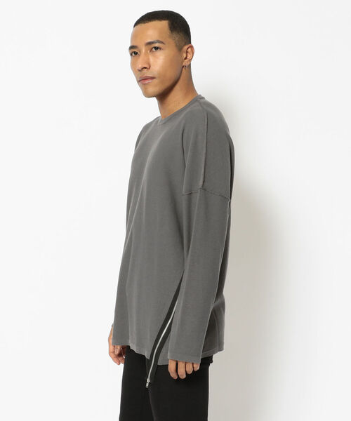 BACKLASH(バックラッシュ)の「ISAMUKATAYAMA BACKLASH THE COVERS/バックラッシュ ザ カバーズ/COTTON KNIT PULLOVER(ニット/セーター・メンズ・ブラック/チャコール・FREE)」の3枚目の写真