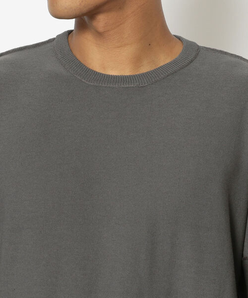 BACKLASH(バックラッシュ)の「ISAMUKATAYAMA BACKLASH THE COVERS/バックラッシュ ザ カバーズ/COTTON KNIT PULLOVER(ニット/セーター・メンズ・ブラック/チャコール・FREE)」の10枚目の写真