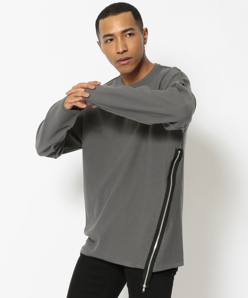 BACKLASH(バックラッシュ)の「ISAMUKATAYAMA BACKLASH THE COVERS/バックラッシュ ザ カバーズ/COTTON KNIT PULLOVER(ニット/セーター・メンズ・ブラック/チャコール・FREE)」の1枚目の写真