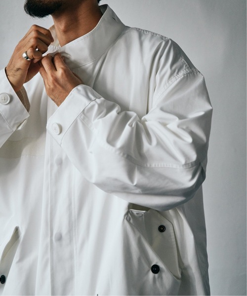 EDIFICE（エディフィス）の「M-65 モッズコート（モッズコート・メンズ・ホワイト/ブラック/グリーン系その他・MEDIUM/LARGE）」の8枚目の写真