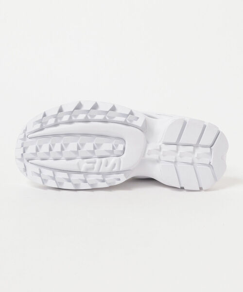 Ray BEAMS（レイビームス）の「FILA × Ray BEAMS / 別注 Disruptor サンダル（サンダル・レディース・ホワイト/ブラック・25.0cm/23.0cm/24.0cm）」の8枚目の写真