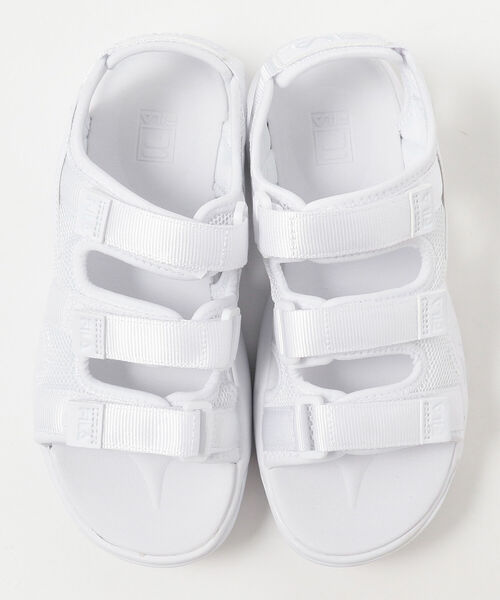 Ray BEAMS（レイビームス）の「FILA × Ray BEAMS / 別注 Disruptor サンダル（サンダル・レディース・ホワイト/ブラック・25.0cm/23.0cm/24.0cm）」の9枚目の写真