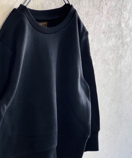 BIG FIELD(ビッグフィールド)の「セットインカラートレーナー(80~150cm)(スウェット・キッズ・ブラック/パープル/レッド/オフホワイト/グリーン/ブラック系その他・90/100/110/120/80/130/95/140/150)」の11枚目の写真