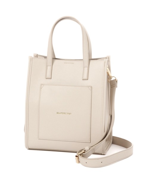 Me%(ミィパーセント)の「スクエアパイピングショルダーバッグ2(ショルダーバッグ・レディース・アイボリー/ピンクベージュ/ミント・FREE)」の13枚目の写真