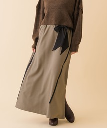 La SRIC | La SRIC チェック柄ZIPサイドラインスカート(スカート)