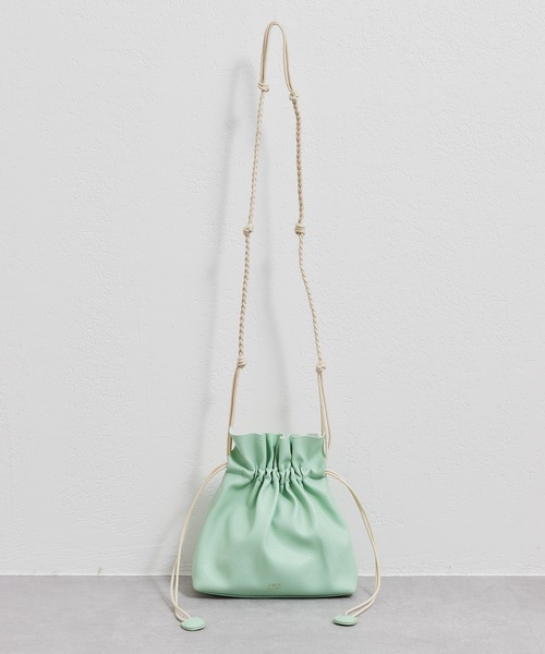 CIAOPANIC TYPY(チャオパニックティピー)の「cipty巾着ショルダーバッグ(ショルダーバッグ・レディース・ホワイト/ブラック/ベージュ/ブラウン/ミント・ONE SIZE)」の12枚目の写真