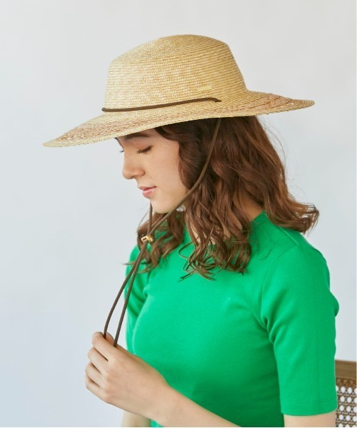 kaorinomori（カオリノモリ）の「カオリノモリ　ペンドハット（ハット・レディース・ナチュラル・M/57.5cm）」の4枚目の写真