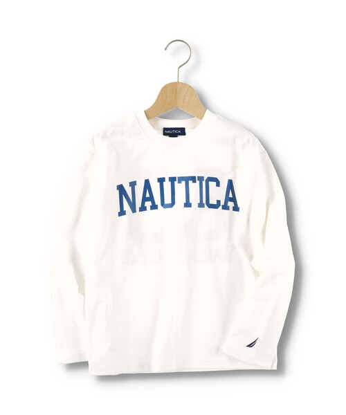【NAUTICA/ノーティカ】フットボール長袖Tシャツ