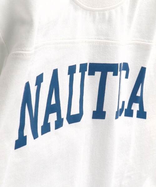 【NAUTICA/ノーティカ】フットボール長袖Tシャツ