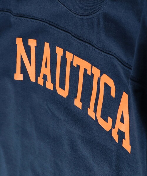 【NAUTICA/ノーティカ】フットボール長袖Tシャツ