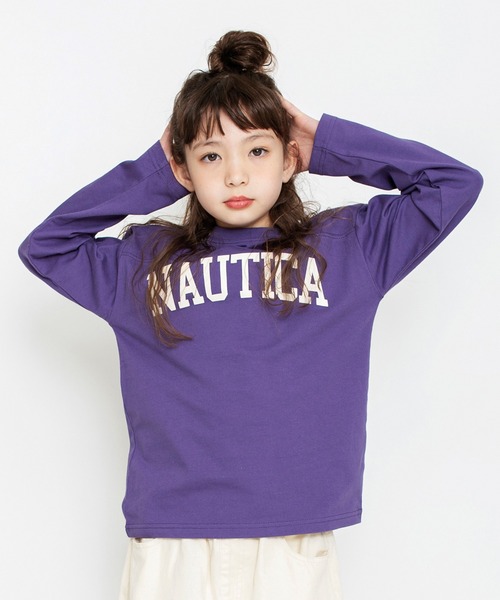 【NAUTICA/ノーティカ】フットボール長袖Tシャツ