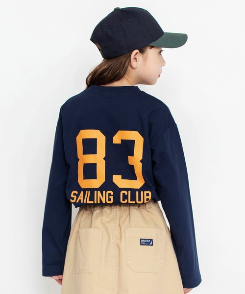 【NAUTICA/ノーティカ】フットボール長袖Tシャツ