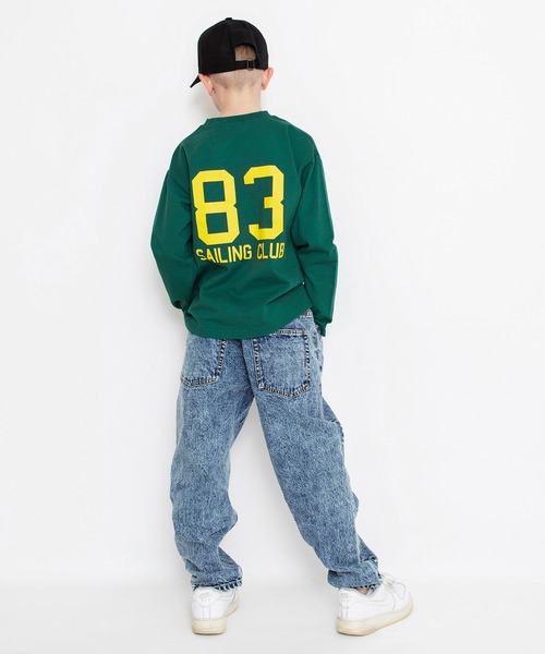 【NAUTICA/ノーティカ】フットボール長袖Tシャツ