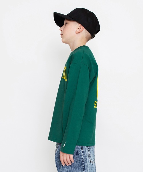 【NAUTICA/ノーティカ】フットボール長袖Tシャツ