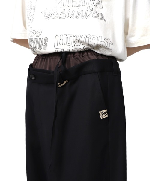 【レア商品】メゾンミハラヤスヒロ サスペンダーパンツテーパードタック 44 Maison MIHARA YASUHIRO（メゾンミハラヤスヒロ）の「Resized Tack C/R
