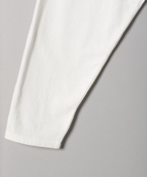 JEANASIS（ジーナシス）の「アートエンブロイダリーロンＴ/270349（Tシャツ/カットソー・レディース・ホワイト/ブラック・FREE）」の8枚目の写真