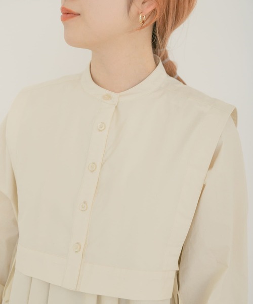 ITEMS URBANRESEARCH(アイテムズ アーバンリサーチ)の「ベストセットシャツワンピース(シャツワンピース・レディース・オフホワイト/ブルー系その他/チャコールグレー・FREE)」の18枚目の写真
