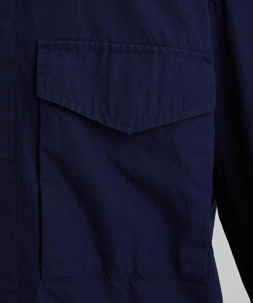 LOEFF（ロエフ）の「＜LOEFF（ロエフ）＞コットン フライト シャツジャケット UNISEX（その他アウター・メンズ・ホワイト/ネイビー・1/2/0）」の20枚目の写真