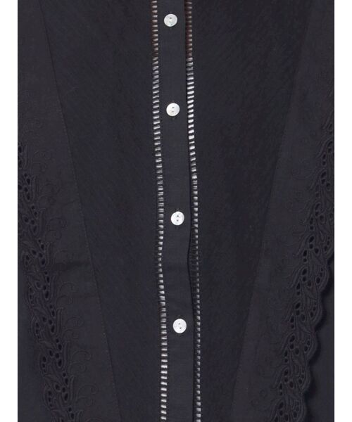 Ungrid(アングリッド)の「コットンフリルブラウス(シャツ/ブラウス・レディース・ブラック/オフホワイト・FREE)」の15枚目の写真